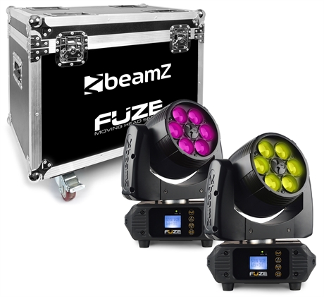 beamZ Fuze610Z Wash LED 6x10W RGBW 2pc FC