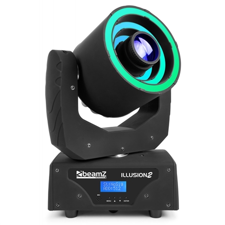 BeamZPro Illusion II Moving Head 3 LED ring