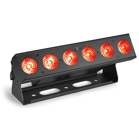 beamZ   BBB612 LED Bar 6x12W 6in1 LiBatt.