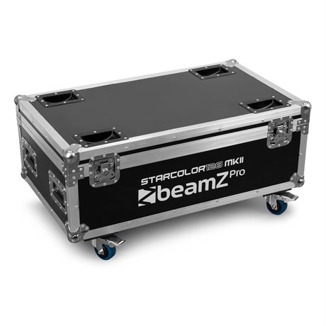 beamZPro FL128 Flightcase 8pcs Starcolor128