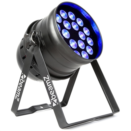 Beamz BPP100 PAR 64  18x 6W RGBW DMX