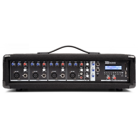 Power Dynamics PDM-C405A 4-Channel Mixer with Ampl