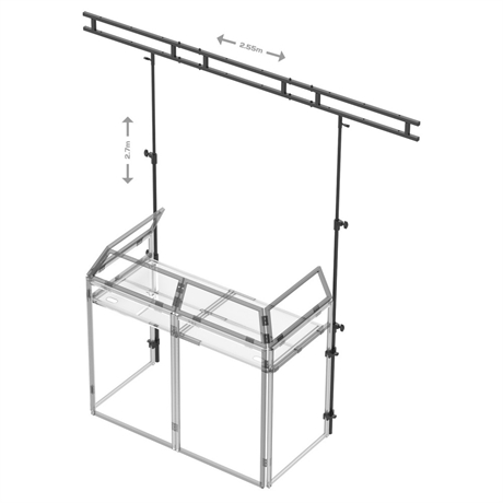 Vonyx DB3L Lightbridge for DB3 2,7m+bag