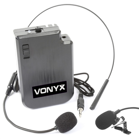 Vonyx VPS10BP UHF Headset 863.200 MHz