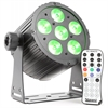 BeamZPro BAC406  ProPar Alu 6x18W 6-1 HEX DMX IRC