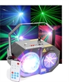 BeamZ LED Sway JB, Laser R/G, 32pcs Tri LED Strobe IRC