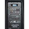 Vonyx AP1500PA Mobile Amp  15" 2HH-UHF BT