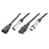 PD Connex CX09-5 IEC M/XLR M-IEC F/XLR F 5m