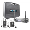 Vonyx WM73H micro UHF 2ch headset display