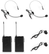 Vonyx WM522B Micro VHF 2CH 2BP+headset