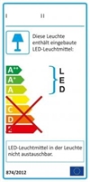 EUROLITE LED KKL-12 Floodlight 3200K white